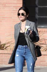 LUCY HALE Leaves Alfred