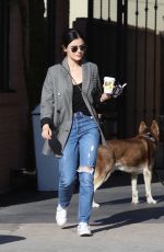LUCY HALE Leaves Alfred