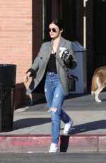 LUCY HALE Leaves Alfred