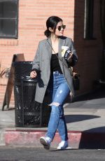 LUCY HALE Leaves Alfred