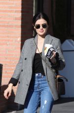 LUCY HALE Leaves Alfred