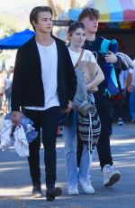 MADISON BEER Shopping with Friend at Local Market in Los Angeles 11/24/2019