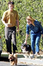 MAIKA MONROE and Joe Keery Out for Lunch in West Hollywood 11/16/2019