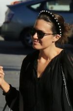 MANDY MOORE Arrives at Jimmy Kimmel Live 11/05/2019