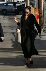 MANDY MOORE Arrives at Jimmy Kimmel Live 11/05/2019