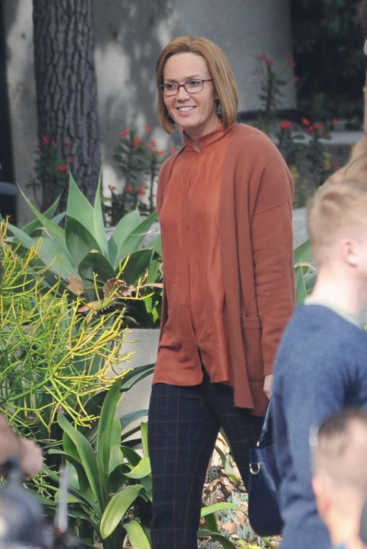 MANDY MOORE on the Set of This is Us in Los Angeles 11/14/2019