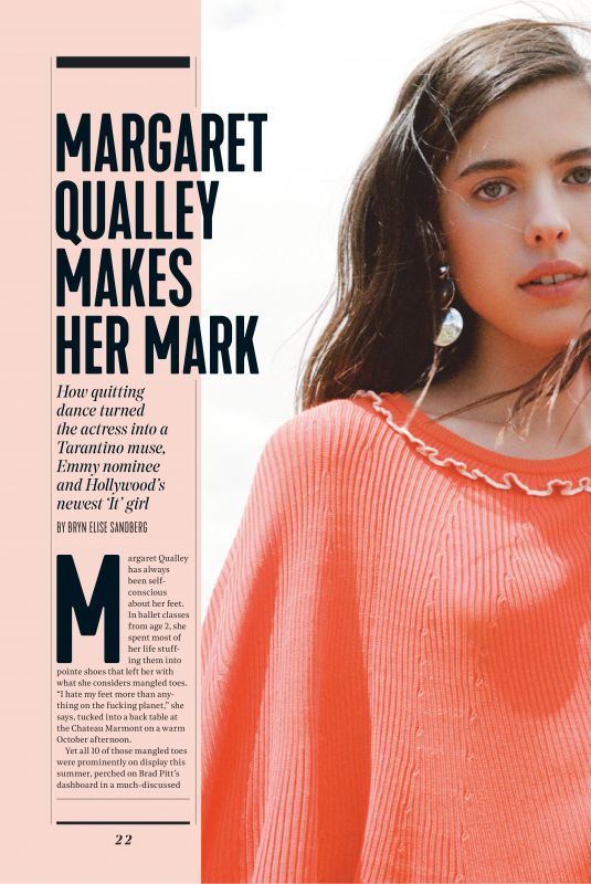 MARGARET QUALLEY in The Hollywood Reporter Magazine, November 2019