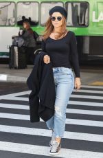MARIA MENOUNOS at Los Angeles International Airport 11/12/2019