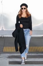 MARIA MENOUNOS at Los Angeles International Airport 11/12/2019