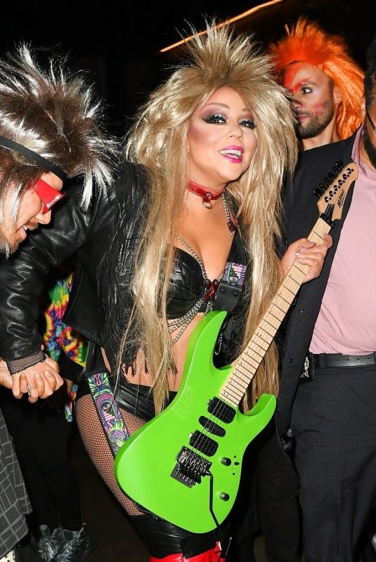 MARIAH CAREY Arrives at Heidi Klum’s 20th Annual Halloween Party in New York 10/31/2019