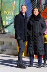 MARISKA HARGITAY on the Set of Law and Erder: Special Victims Unit in New York 11/14/2019