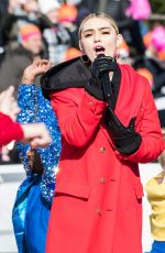 MEG DONNELLY at 100th 6ABC Dunkin Thanksgiving Day Parade in Philadelphia 11/28/2019