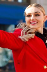 MEG DONNELLY at 100th 6ABC Dunkin Thanksgiving Day Parade in Philadelphia 11/28/2019