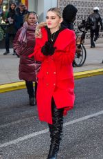 MEG DONNELLY at 100th 6ABC Dunkin Thanksgiving Day Parade in Philadelphia 11/28/2019
