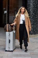 MEGAN MCKENNA Leaves ITV Studios in London 11/14/2019