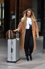 MEGAN MCKENNA Leaves ITV Studios in London 11/14/2019