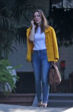MELISSA GEORGE at Chateau Marmont in West Hollywood 11/01/2019