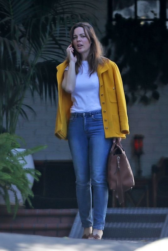 MELISSA GEORGE at Chateau Marmont in West Hollywood 11/01/2019