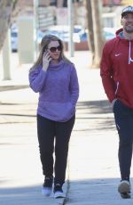 MELISSA JOAN HART Arrives at a Gym in Los Feliz 11/04/2019
