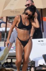 METISHA SCHAEFER in Bikini at a Beach in Miami 11/23/2019