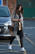 MICHELLE KEEGAN Leaves Hair Salon in Cheshire 10/26/2019