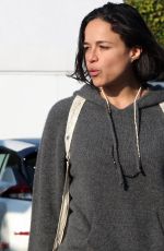 MICHELLE RODRIGUEZ Out and About in West Hollywood 11/25/2019