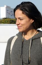 MICHELLE RODRIGUEZ Out and About in West Hollywood 11/25/2019