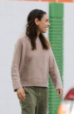 MILA KUNIS Out and About in Beverly Hills 11/26/2019