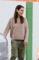 MILA KUNIS Out and About in Beverly Hills 11/26/2019