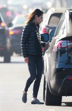 MILA KUNIS Out and About in Los Angeles 11/12/2019