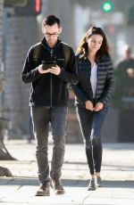 MILA KUNIS Out and About in Los Angeles 11/12/2019