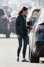 MILA KUNIS Out and About in Los Angeles 11/12/2019