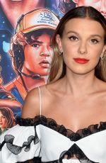 MILLIE BOBBY BROWN at Stranger Things, Season 3 Photocall in Hollywood 11/09/2019