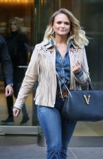MIRANDA LAMBERT and Brendan McLoughlin Out in New York 11/01/2019