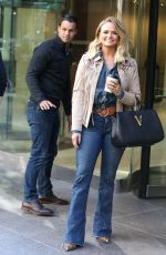 MIRANDA LAMBERT and Brendan McLoughlin Out in New York 11/01/2019
