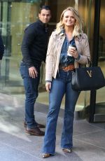 MIRANDA LAMBERT and Brendan McLoughlin Out in New York 11/01/2019