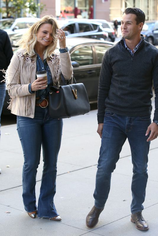 MIRANDA LAMBERT and Brendan McLoughlin Out in New York 11/01/2019