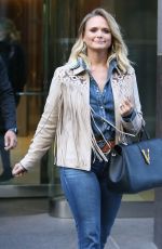 MIRANDA LAMBERT and Brendan McLoughlin Out in New York 11/01/2019