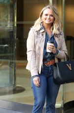 MIRANDA LAMBERT and Brendan McLoughlin Out in New York 11/01/2019