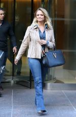 MIRANDA LAMBERT and Brendan McLoughlin Out in New York 11/01/2019