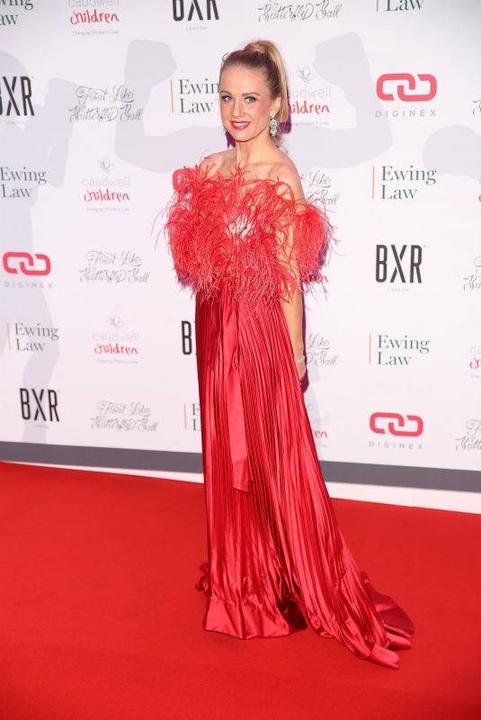 MODESTA VZESNIAUSKAITE at Caudwell Children Float Like a Butterfly Ball in London 11/16/2019