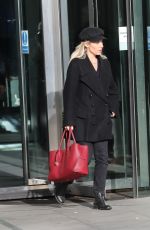 MOLLIE KING Leaves BBC Studios in London 11/09/2019