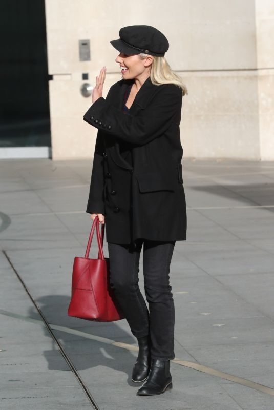 MOLLIE KING Leaves BBC Studios in London 11/09/2019
