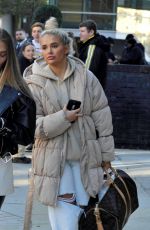 MOLLY MAE HAGUE Out and About in Manchester 11/29/2019