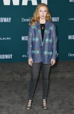MOLLY QUINN at Midway Premiere in Westwood 11/05/2019
