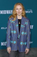 MOLLY QUINN at Midway Premiere in Westwood 11/05/2019