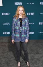 MOLLY QUINN at Midway Premiere in Westwood 11/05/2019