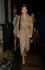 MONTANA BROWN Leaves Bagatelle in London 11/27/2019