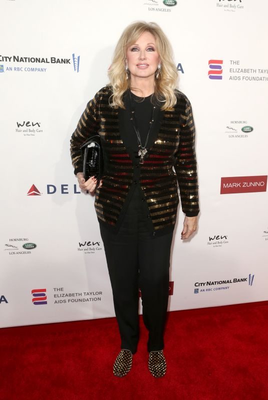 MORGAN FAIRCHILD at Mark Zunino Atelier Fashion and Cocktail Reception to Benefit Elizabeth Taylor Aids Foundation in Los Angeles 11/07/2019