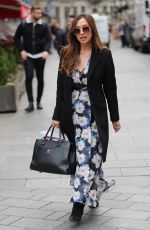 MYLEENE KLASS Arrives at Smooth Radio in London 11/19/2019